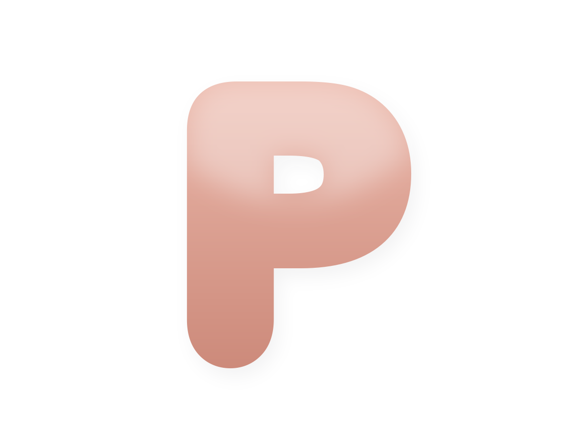 Rose gold foil balloon kit letter · Rose Gold 40 inch