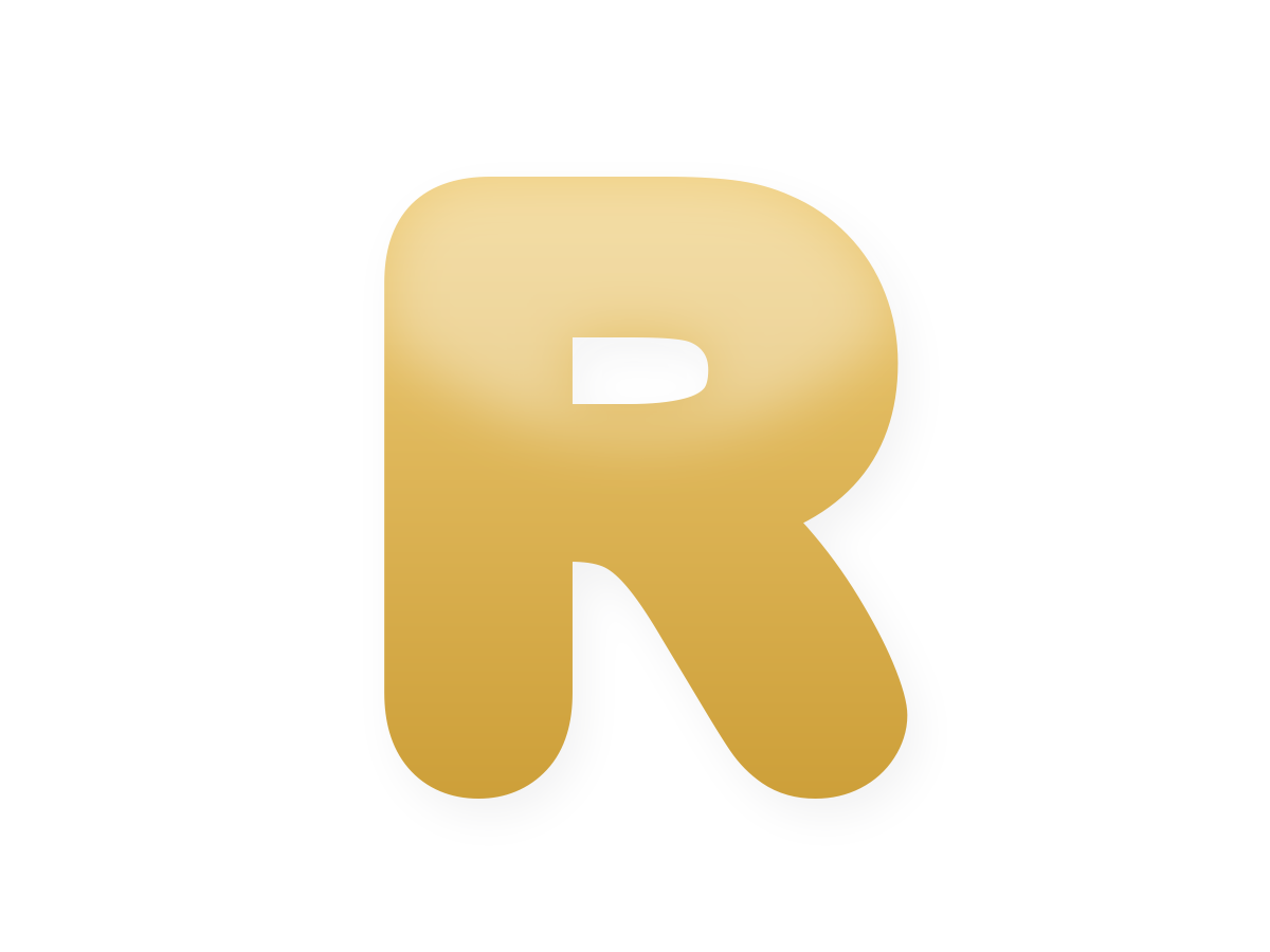 Gold foil balloon kit letter