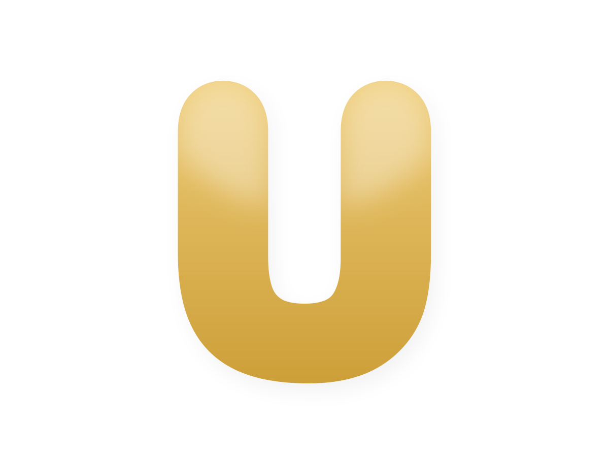 Golden foil balloon kit letter