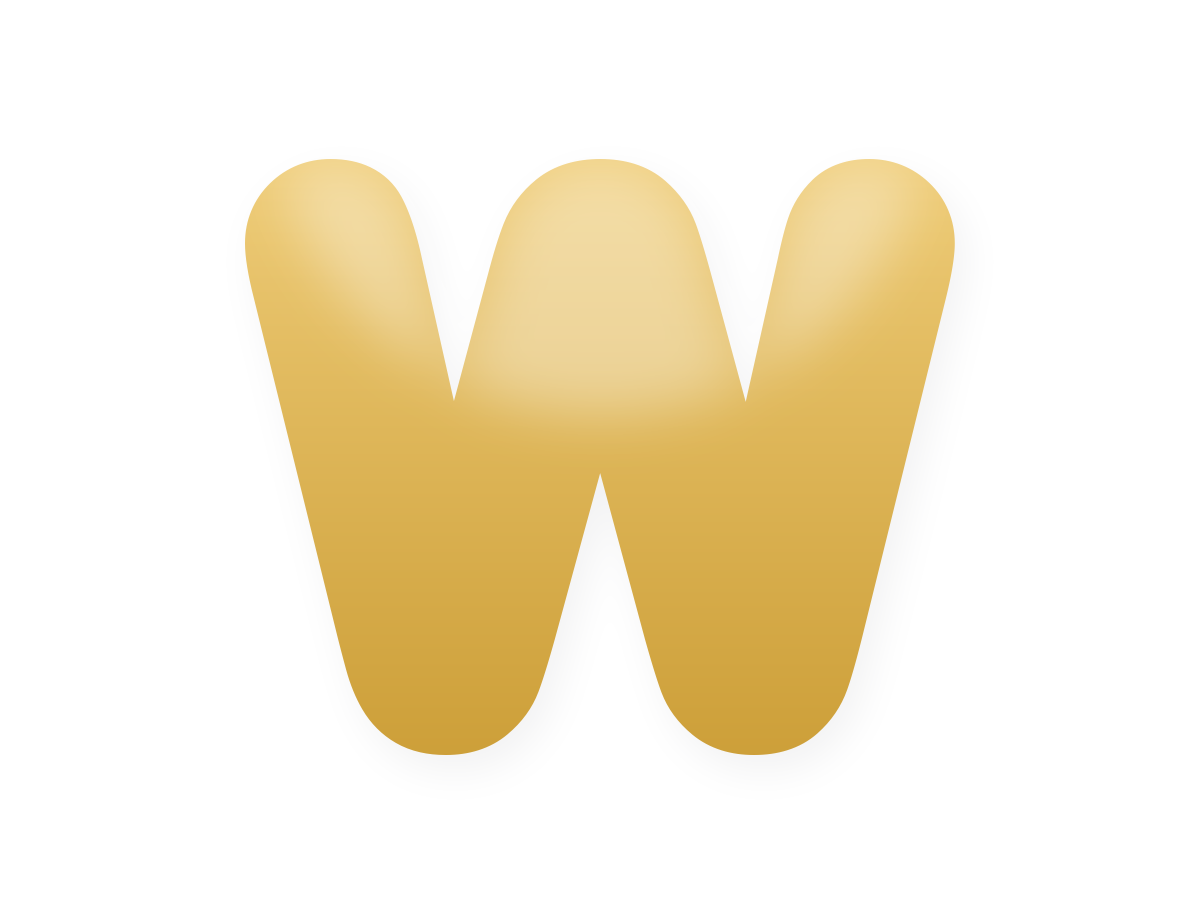 Golden foil balloon kit letter