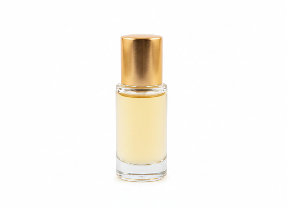 Oil golden cap perfume bottle · Oil Golden Cap · 12 ml