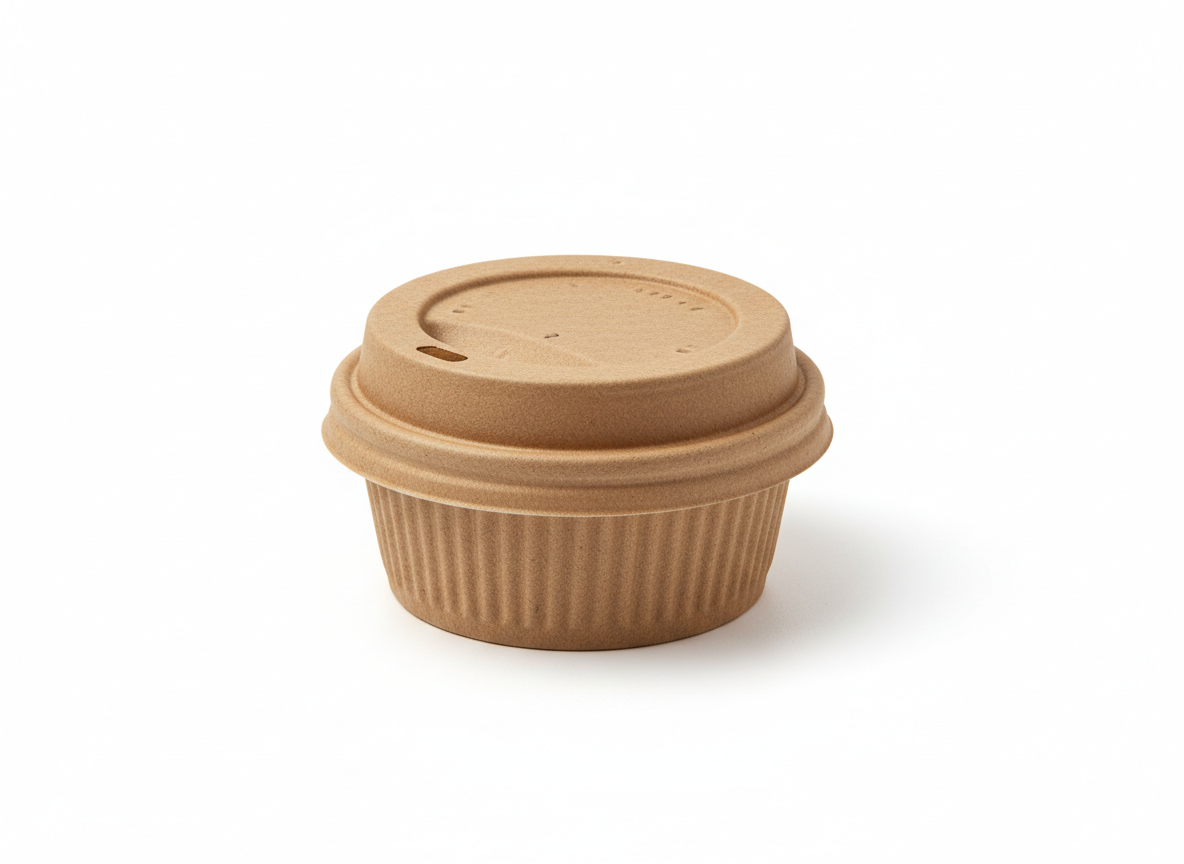 Without cup · Kraft Lid · 8 oz