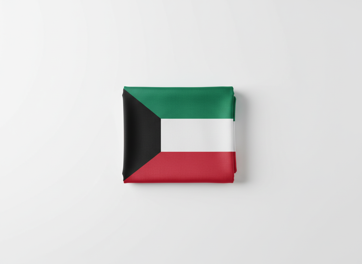 Red kuwait scarf