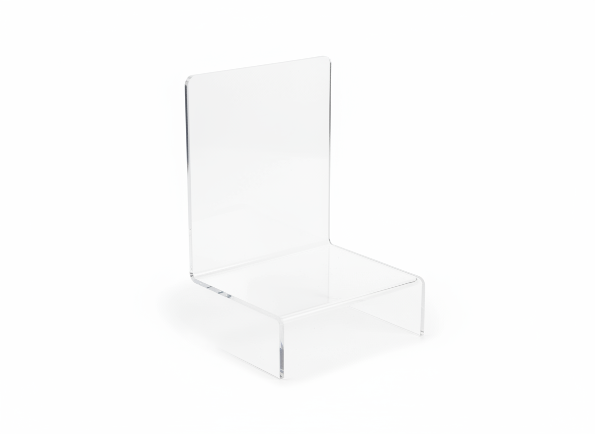 Acrylic stand · Clear · 15x15x25