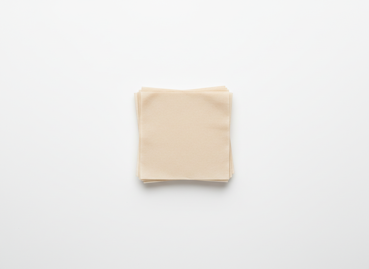 White wrap paper sandwich