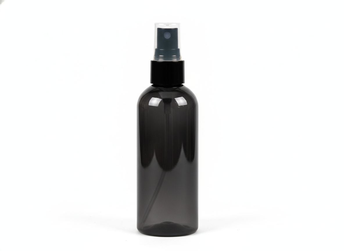 Transparent black spray bottle · Transparent Black · 100ml