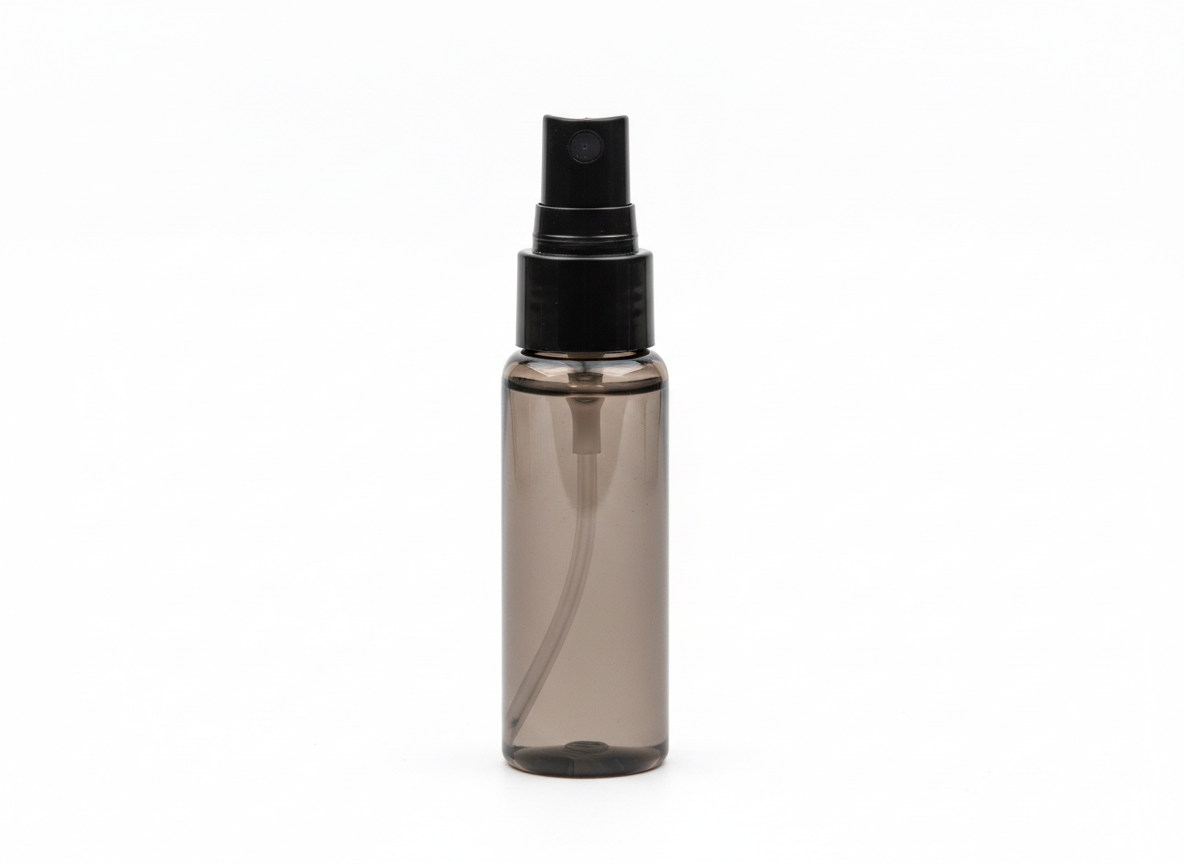 Transparent black spray bottle · Transparent Black · 50ml