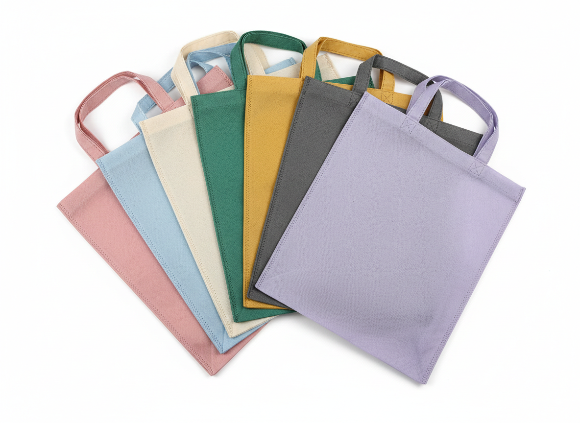 Multiple colors non woven bags · 40x35 cm · Multiple colors