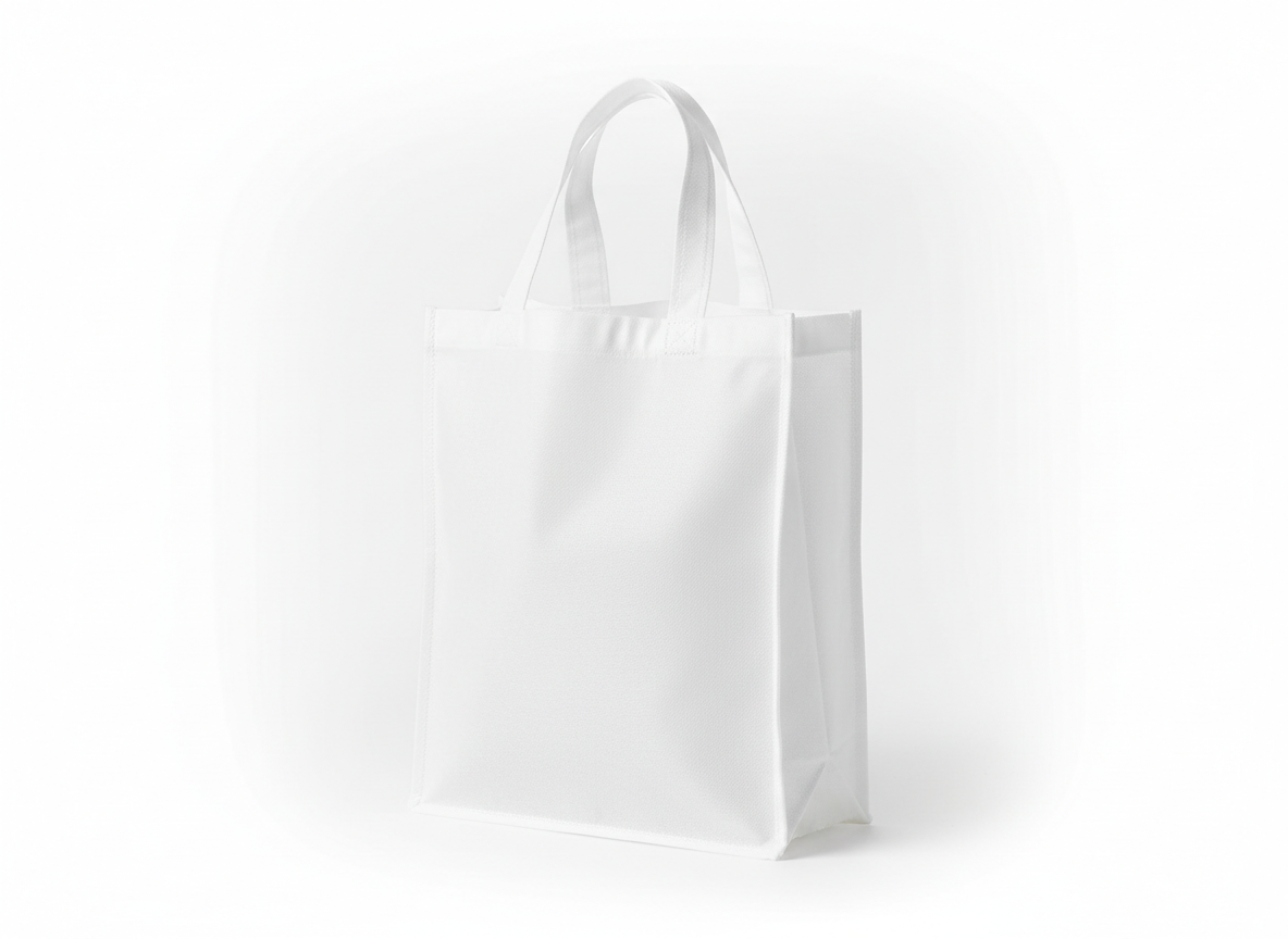 White non woven bags · White · 30 x 20 cm