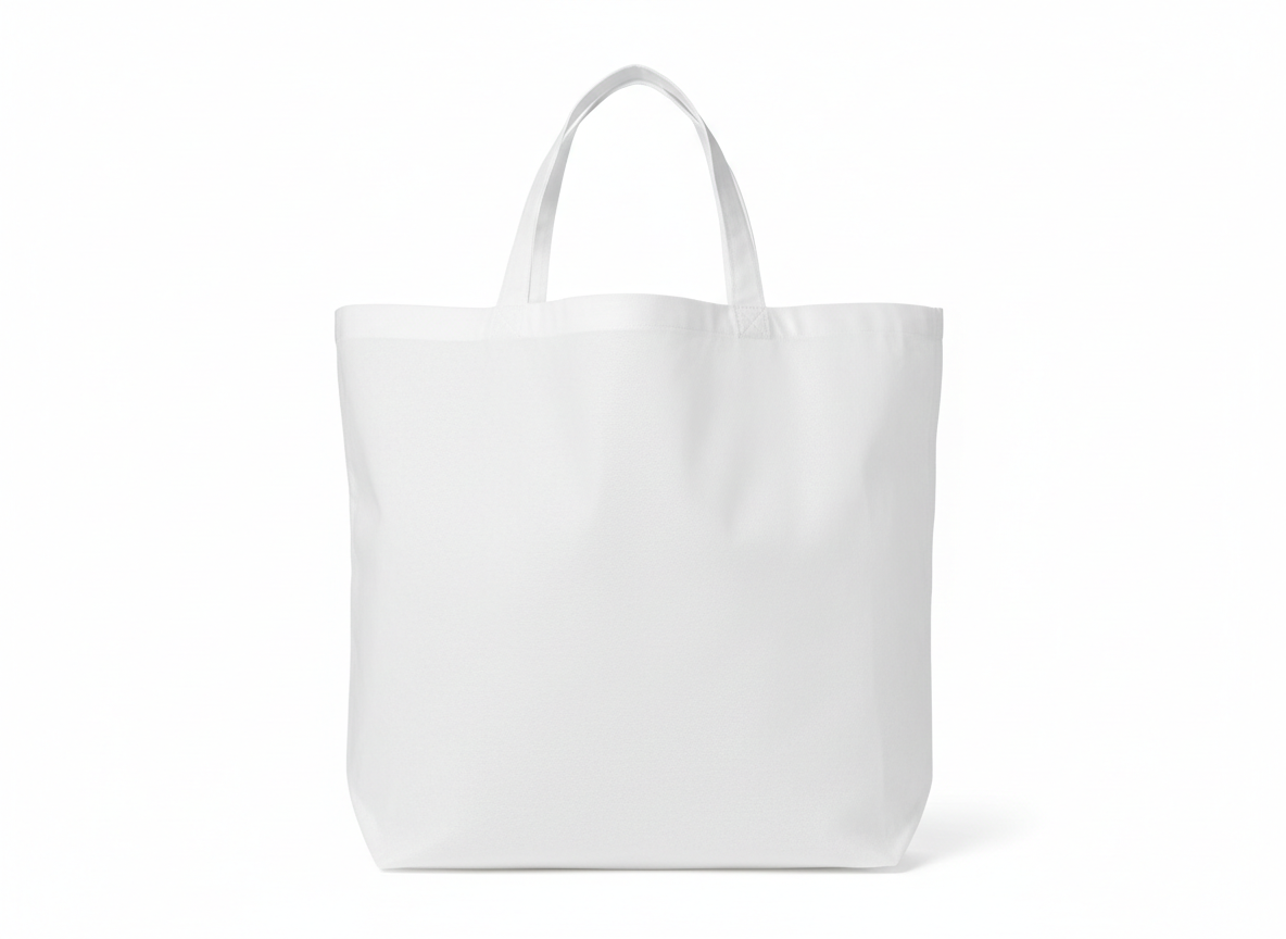 White non woven bags · White · 50x40 cm
