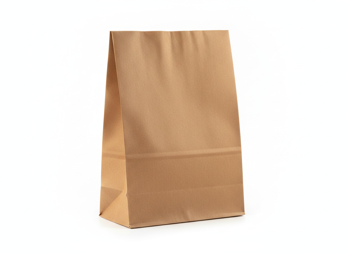 SOS brown paper bag · SOS Brown No.4 (24x14 cm)