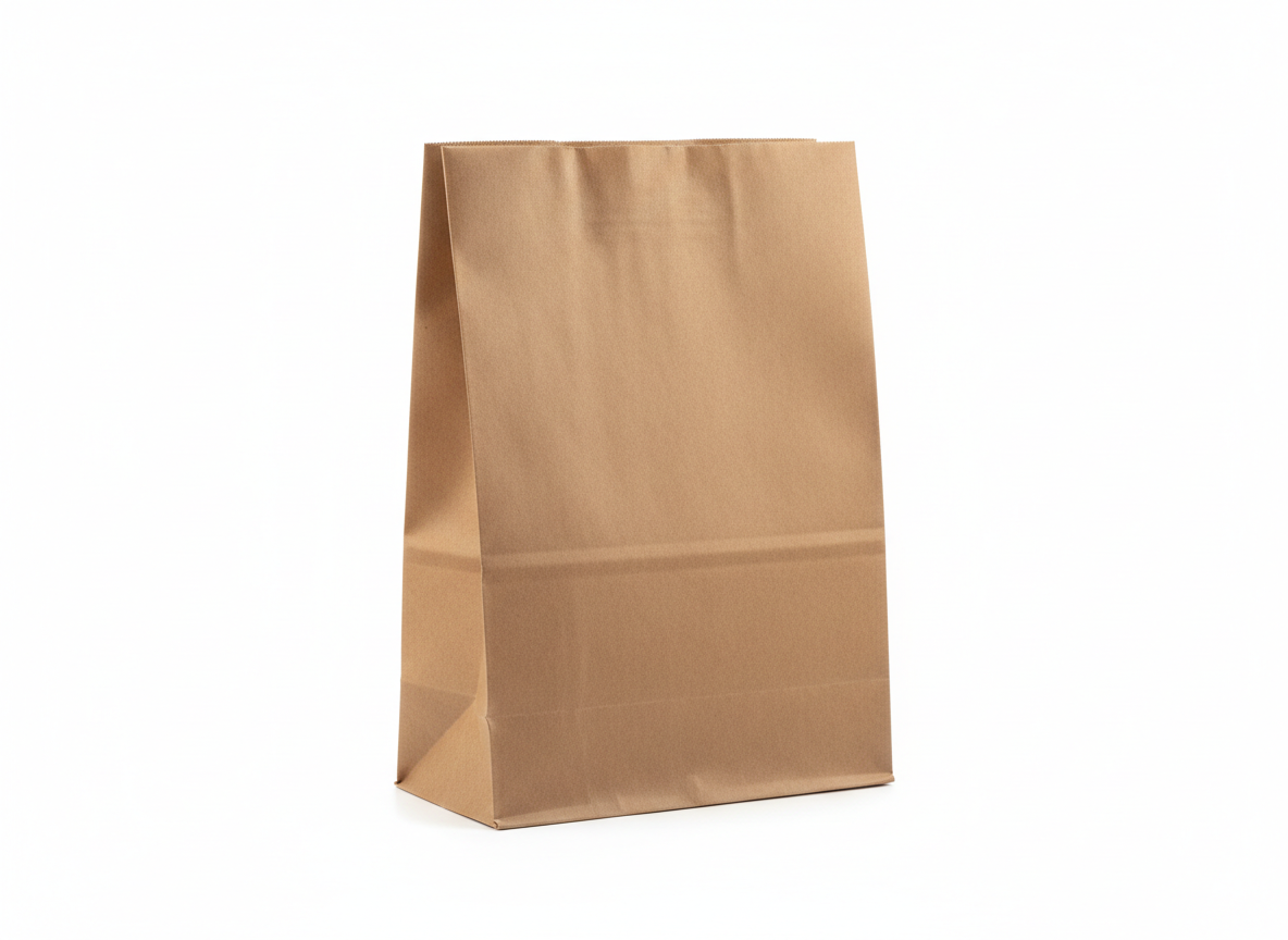 SOS brown paper bag · SOS Brown No.6 (27x16 cm)