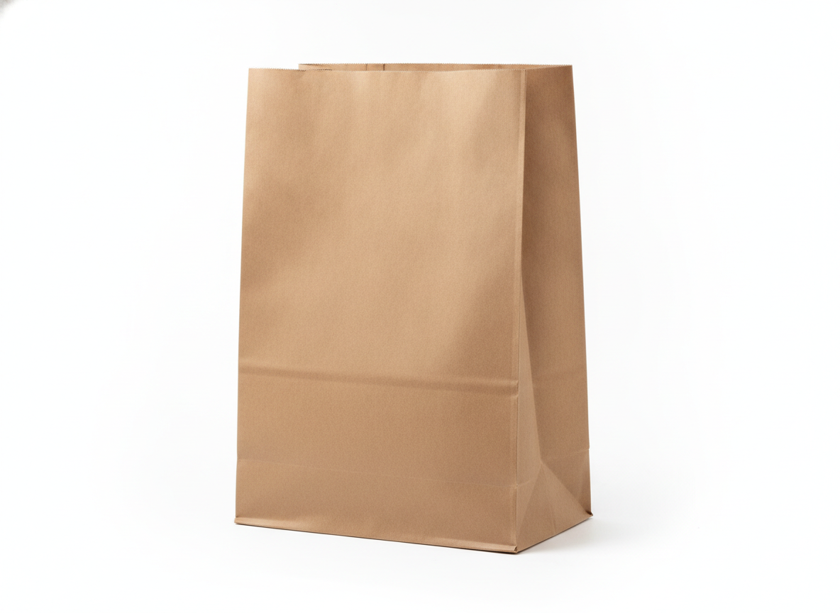 SOS brown paper bag · SOS Brown No.8 (29x19 cm)