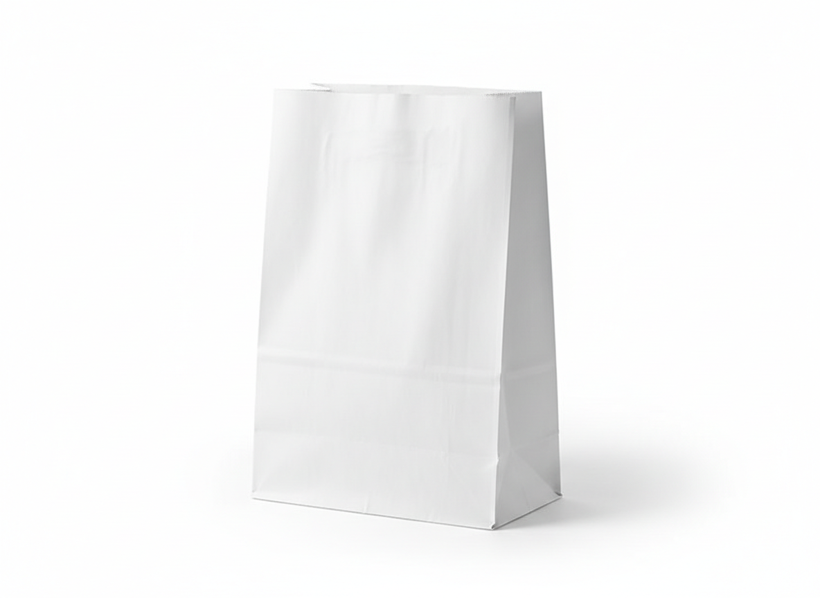 SOS white paper bag · SOS White No.8 (29x19 cm)