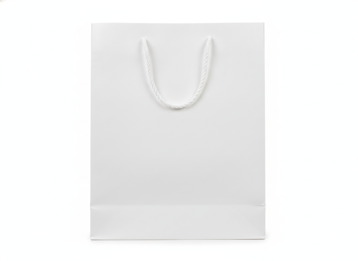 White paper bag