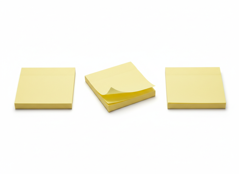 Of sticky notes