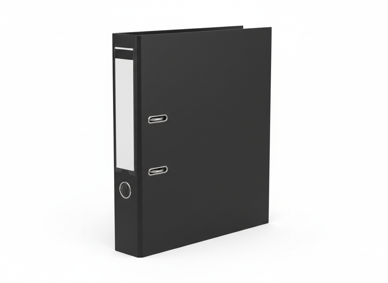 Black a4 broad lever arch file