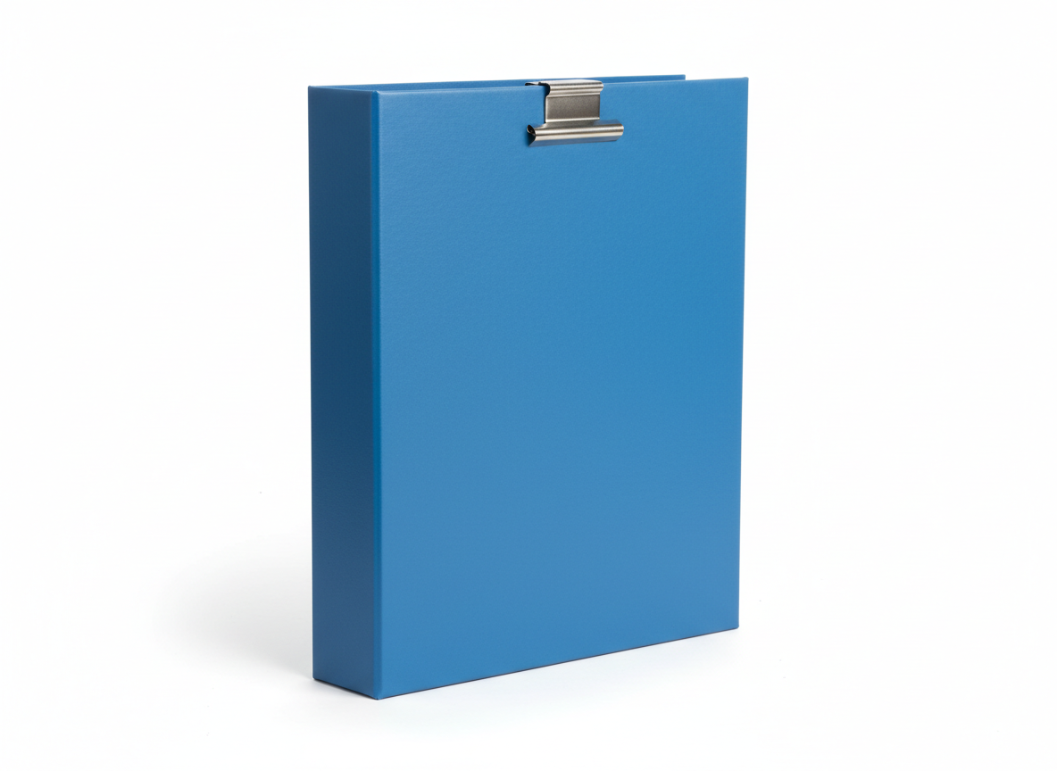 Black foolscap box file