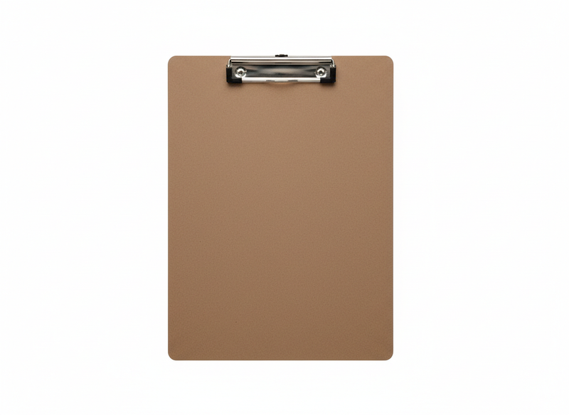 A4 masonite clipboard