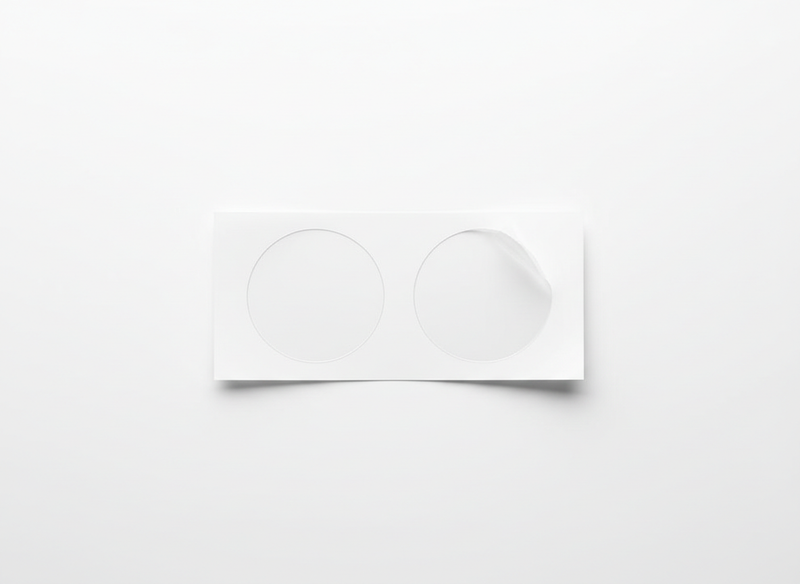 Clear stickers · blank