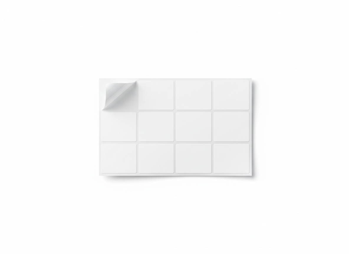 QR code stickers · blank