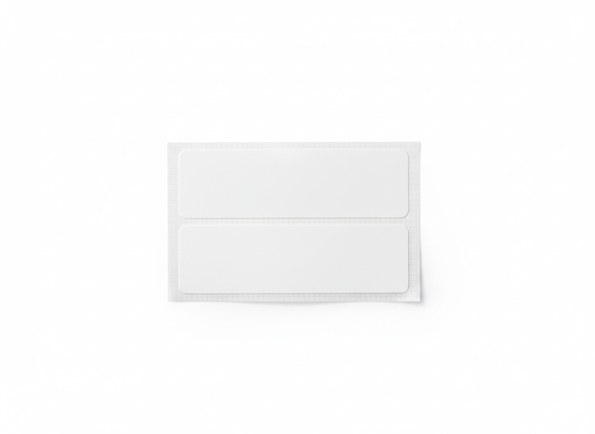 Waterproof labels · blank