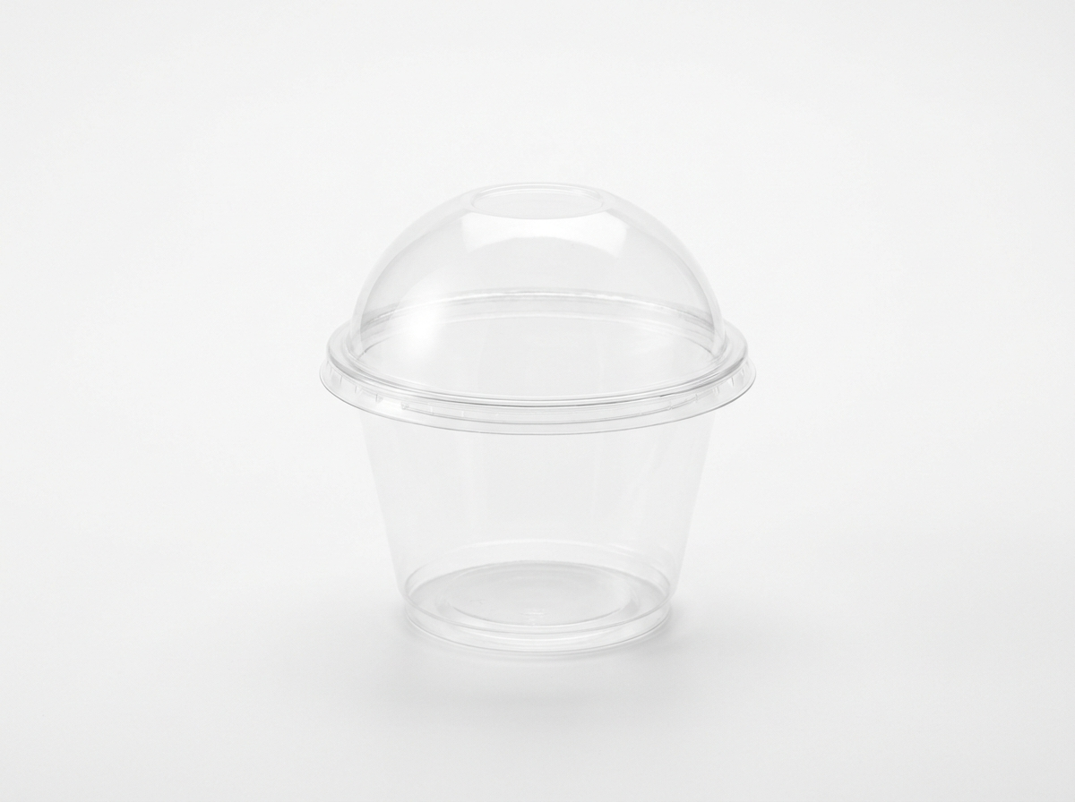 Dessert cups with lids · blank