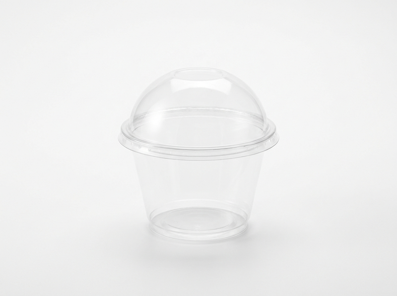 Dessert cups with lids · blank