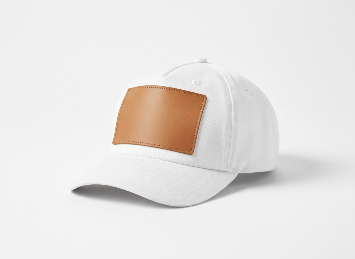 Leather patch hat · blank