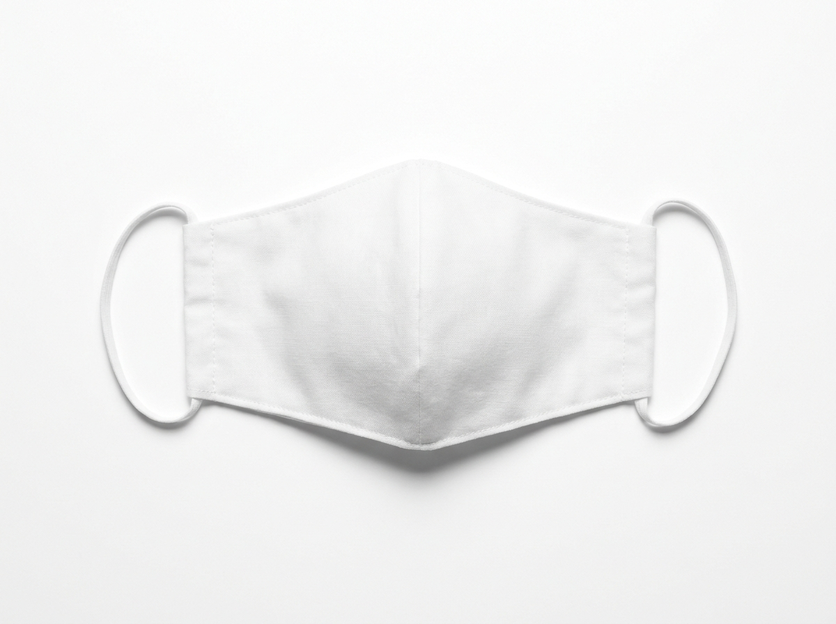 Fabric face mask · blank