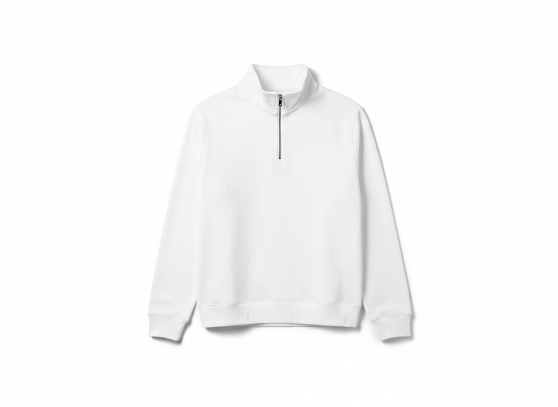 Knitted V-neck vest · blank