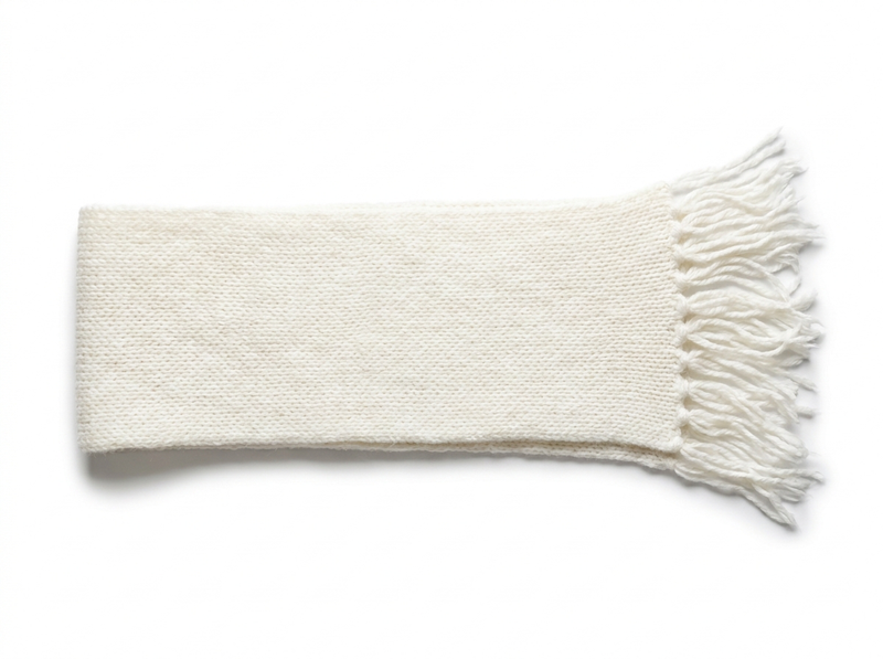 Knit spectator scarf · blank
