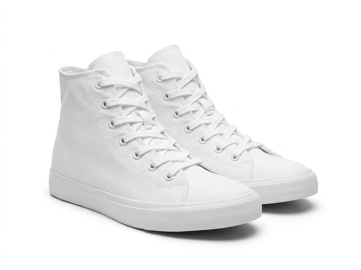 High-top sneakers · blank