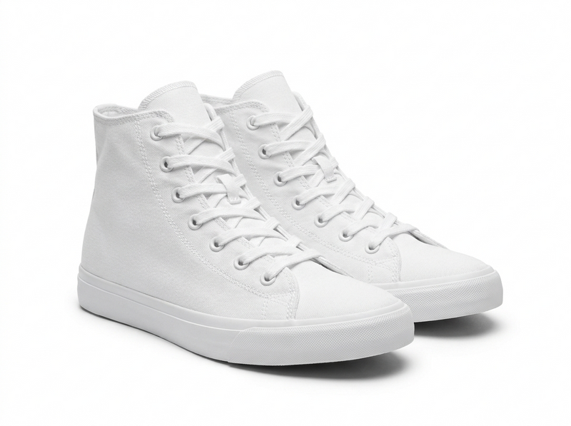 High-top sneakers · blank