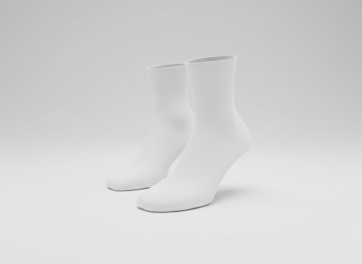 Printed ankle socks · blank