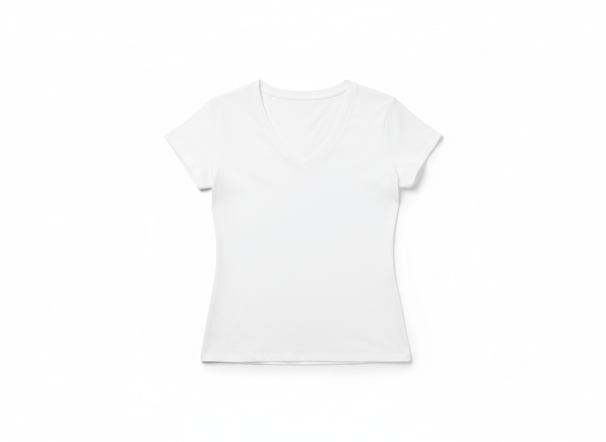 Women's V-neck t-shirt · blank