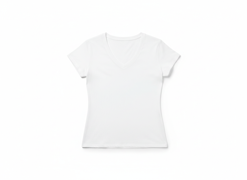 Women's V-neck t-shirt · blank