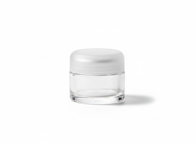 Cosmetic cream jars · blank