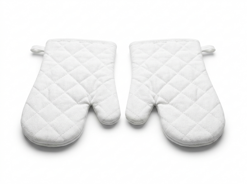 Printed oven mitts · blank