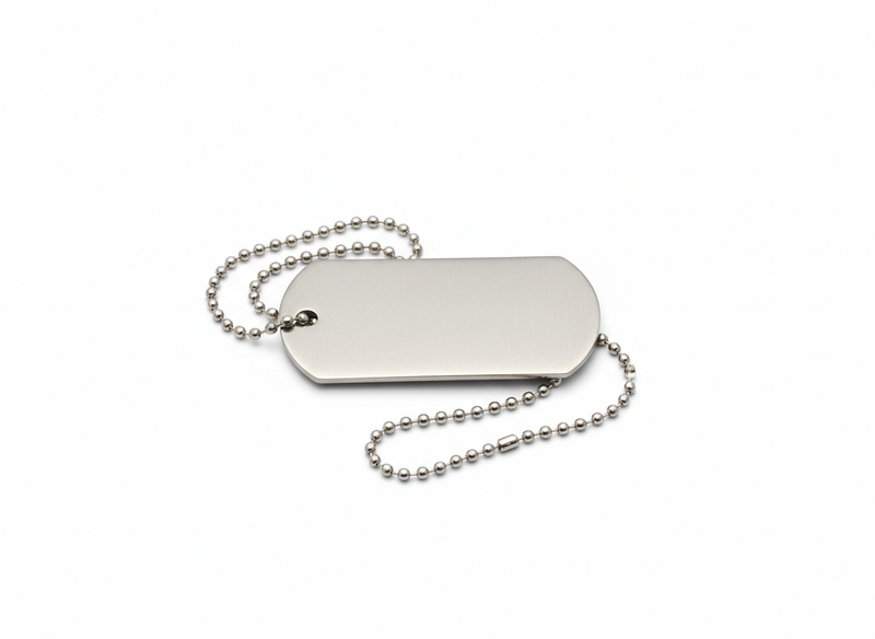 Dog tags · blank