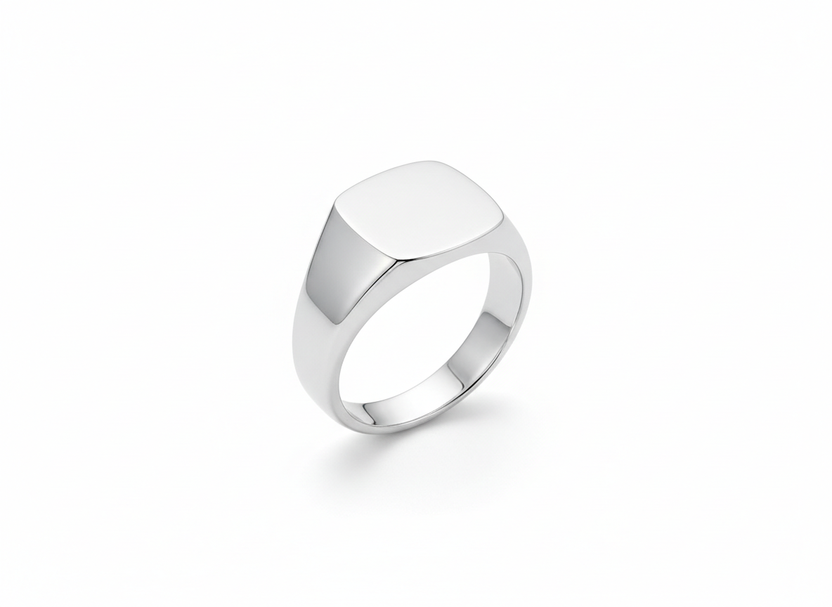 Engraved signet ring · blank