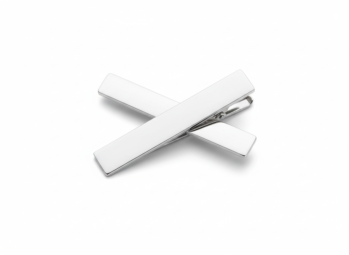 Engraved tie clip · blank