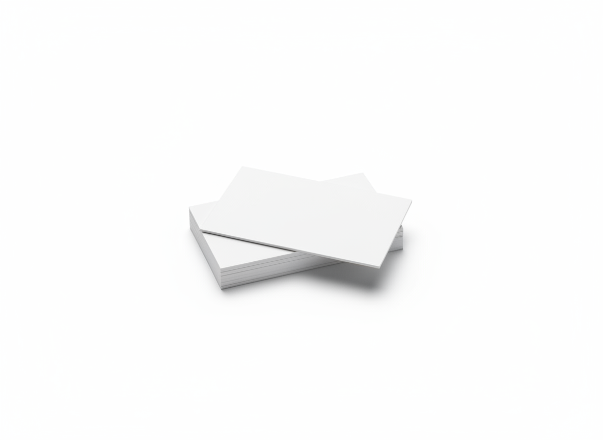 Magnetic business cards · blank