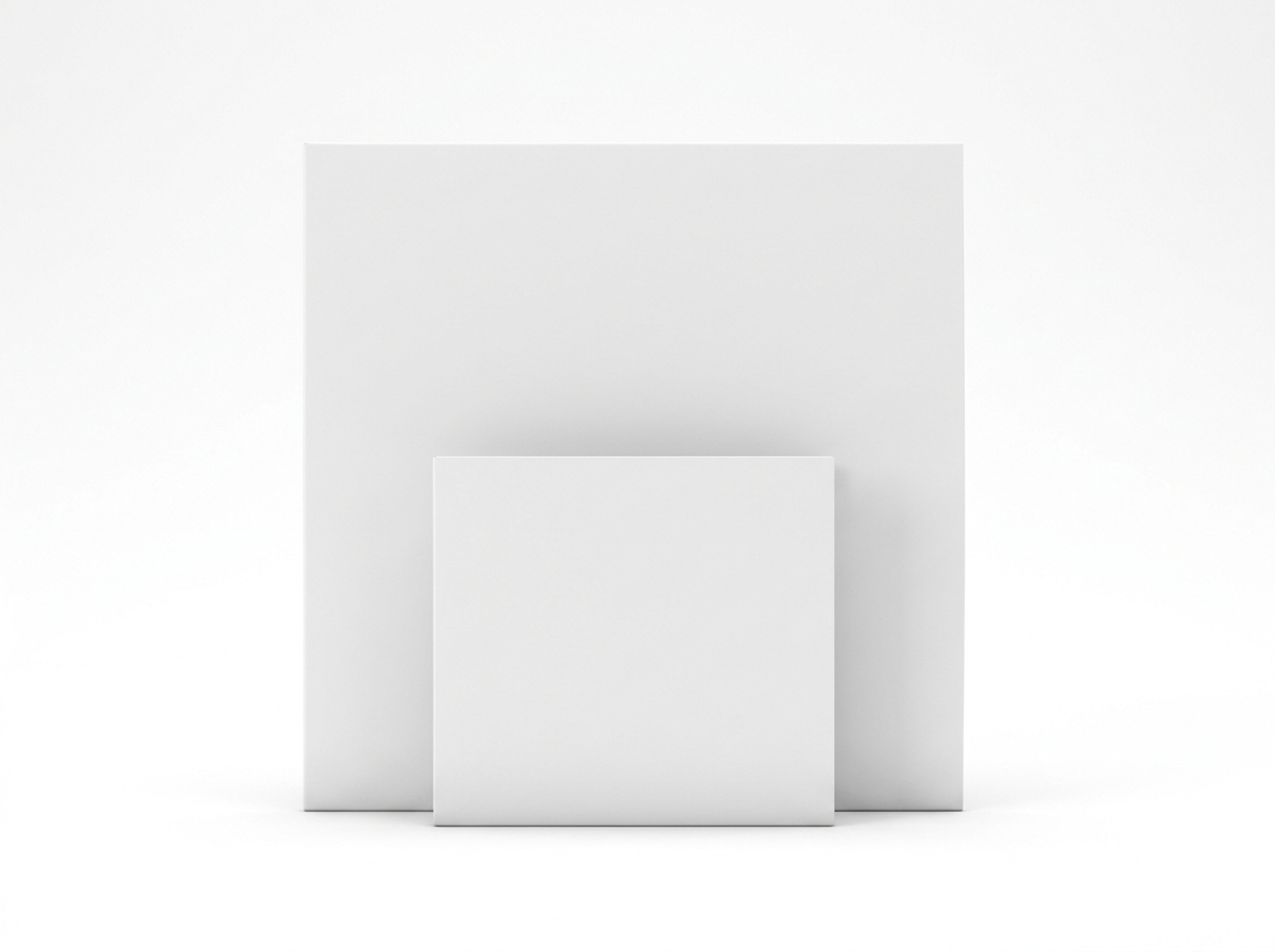 CD and record packaging · blank