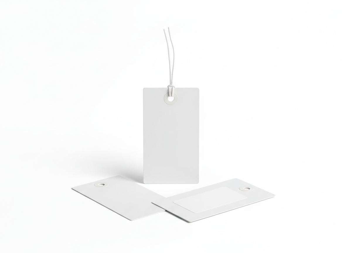 Sticker hang tags · blank
