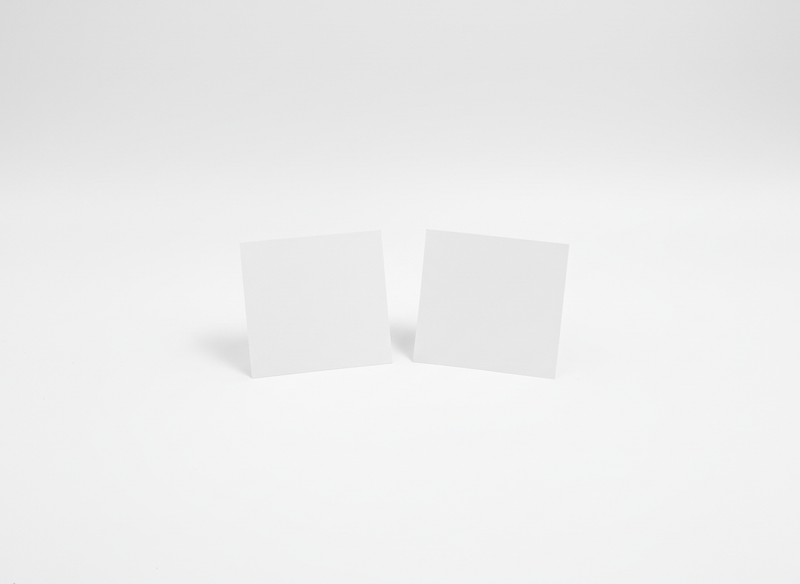 Screen-printed stickers · blank