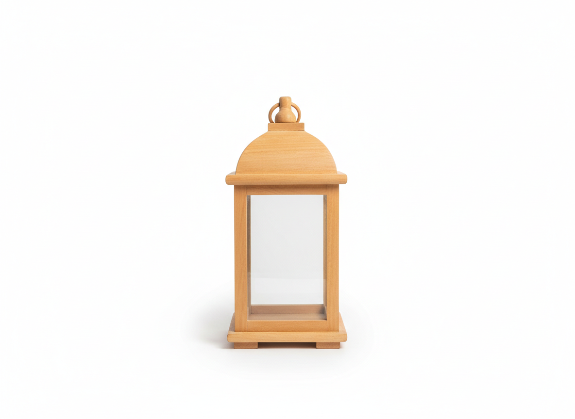 Engraved Ramadan lantern · blank
