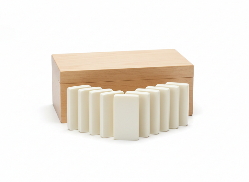 Engraved dominoes set · blank
