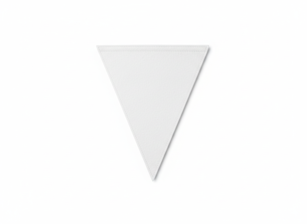 Printed wall flag · blank