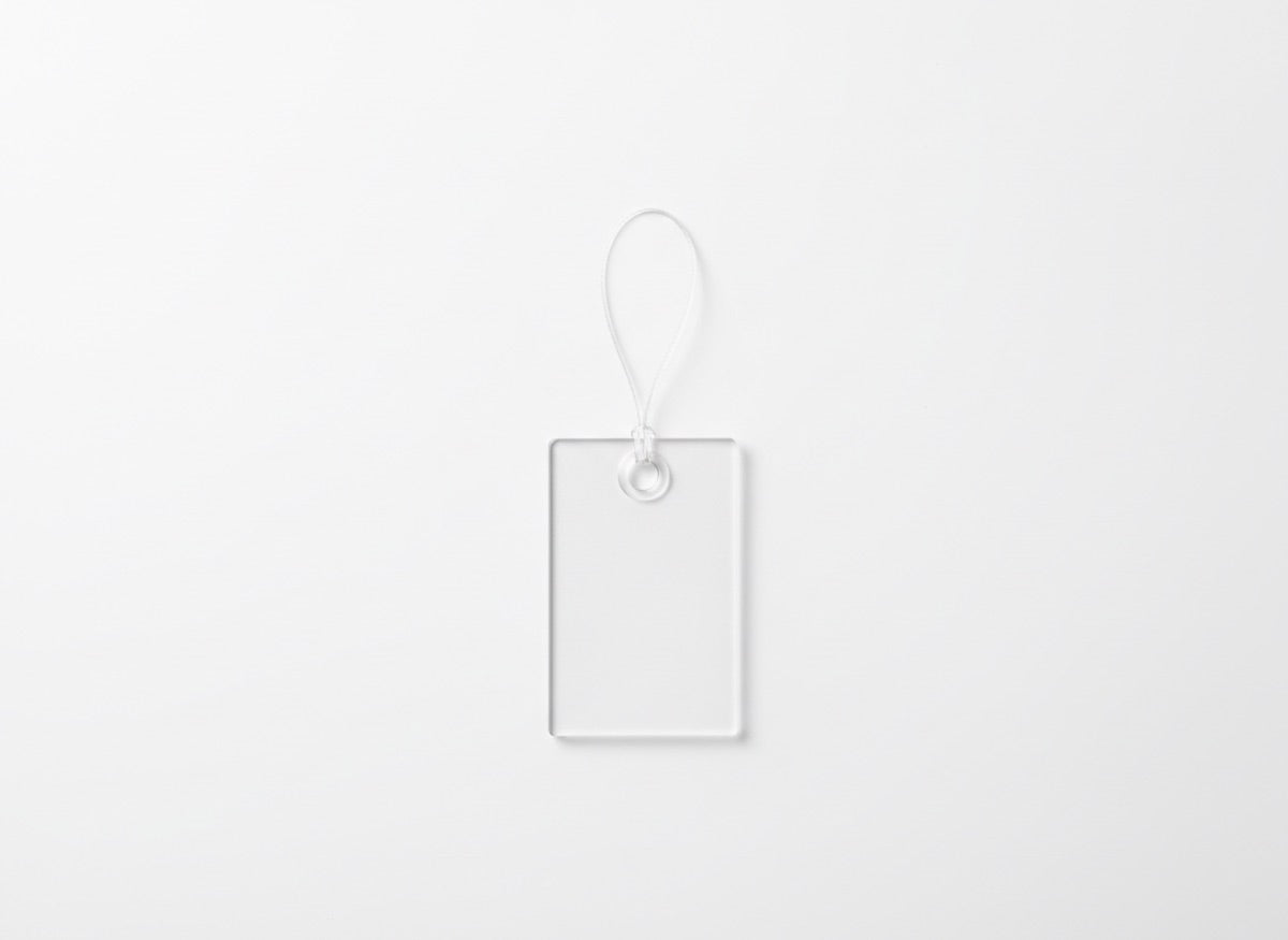 Five months baby age acrylic hang tag